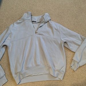 Brandy quarter zip